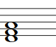 Partitura Acorde de Re menor