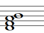 Partitura Acorde de Re menor sexta